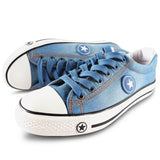 Denim Sneakers Men Vulcanize Shoes