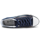Denim Sneakers Men Vulcanize Shoes