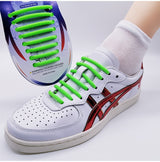 Silicone shoelace Elastic Shoe Lace Special Rubber