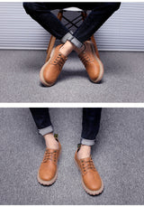 Men Casual Shoes & Martins Leather Shoes